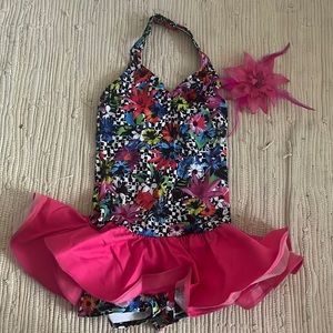 DANCE COSTUME flowers